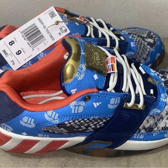NEW ADIDAS AGENT GIL RESTOMOD Size 8 sneakers are new without box, please see pi